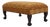 Ball & Claw Mahogany Newly Upholstered Stool or Ottoman For Sale