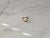 2020s 8MM Pearl Ring with Ruby Halo 14k Yellow Gold, Size 7.5 For Sale - Image 5 of 5
