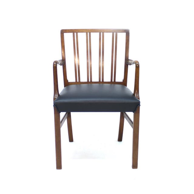 Danish 1675 Easy Chairs by Ole Wanscher for Fritz Hansen, 1942, Set of 2 For Sale - Image 11 of 18