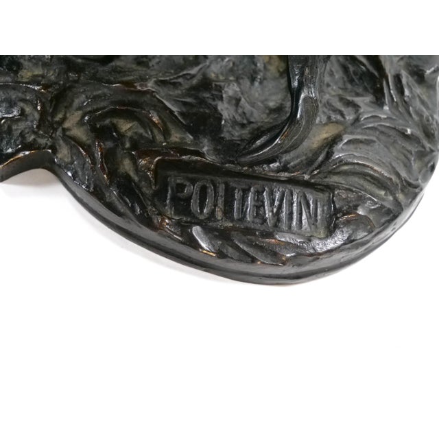 French 19th Century Bronze Sculpture of Hippolytus After Philippe Poitevin 1831 For Sale - Image 9 of 12