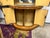 French Art Deco Bar. This handsome French deco dry bar in mixed woods has two parts resting on a plinth. The upper portion...