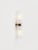 Magda iv wall lamp in brass, aluminum & fluted glass by studio marine breynaert. Dimensions: w 10 x d 13.5 x h 55 cm....