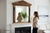Make a statement with this exceptional vintage overmantel wall mirror, beautifully crafted in the late 20th century from...