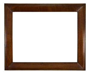 Mid-20th Century Italian Walnut Wooden Frame