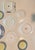 Japanese Sky Blue and Yellow Chinoiserie Wall Plate Curation-Set of 9 For Sale - Image 3 of 8