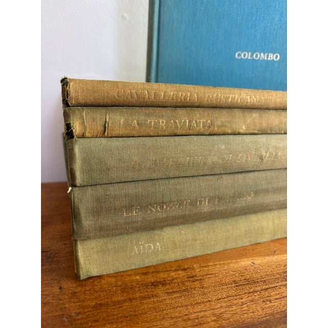 Rustic European 1950s Opera Vocal Score Books, Set of 6 For Sale - Image 3 of 17