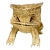 Vintage Wicker Frog Planter With Marble Eyes For Sale