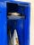 Blue Metal Locker with Rivets For Sale - Image 8 of 14