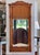 19th Century Biedermeier Birch Mirror With Rope-Twist Columns For Sale - Image 4 of 7