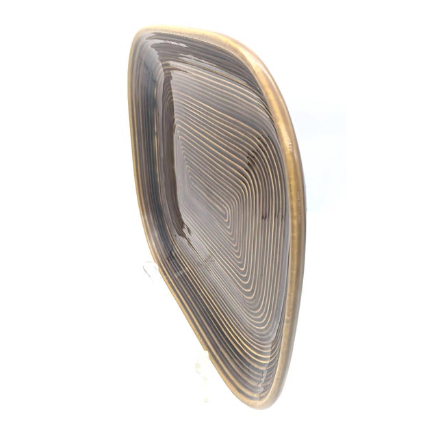 1970s 1970s Stoneware Serving Platter For Sale - Image 5 of 10
