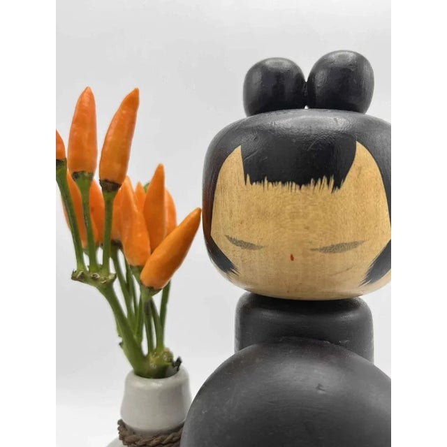 Sosaku Kokeshi Figurine by Hideo Ishihara, 1960s For Sale - Image 4 of 11