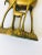 Large Vintage Brass Gazelle With Baby For Sale - Image 10 of 11