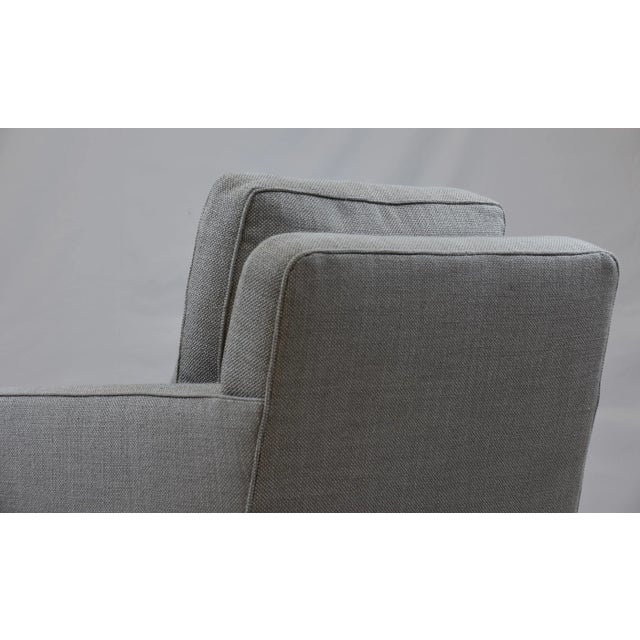 Dark Gray Le Jeune Upholstery Madison Lounge Chair Showroom Model For Sale - Image 8 of 10