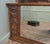 1900 - 1909 Large Arts and Crafts Carved Oak Overmantel or Wall Mirror, 1900s For Sale - Image 5 of 6