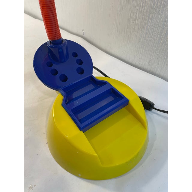 Late 20th Century Vintage Memphis Design Gooseneck Desk Lamp For Sale - Image 5 of 8