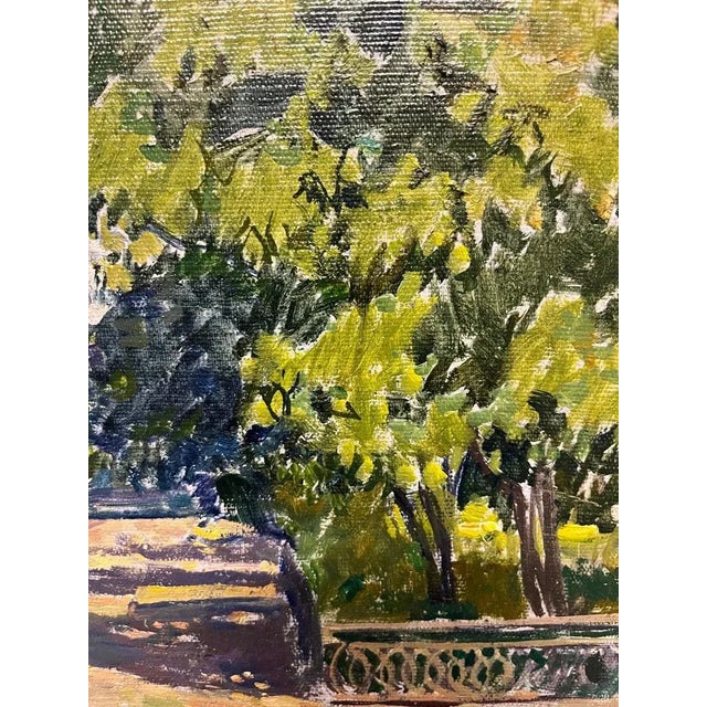 Vyacheslav Zabelin, Sunny Day Landscape, 1970s, Oil, Framed For Sale - Image 7 of 12