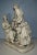 Tan John Rogers Plaster Statue Sculpture Antique Coming to the Parson Patented 1870 For Sale - Image 8 of 12