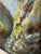 Textile Mary Zeller Mountain Stream Impressionist Painting, Signed For Sale - Image 7 of 12