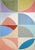 Paper 2026, Color Field Bauhaus Triptych of Modernist Floral Axis, Modern Painting on Watercolor Paper by Natalia Roman For Sale - Image 7 of 11
