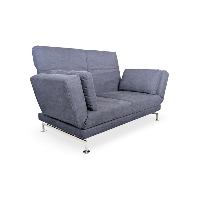 Black Two-Seater Sofa from Brühl Moule For Sale - Image 6 of 13