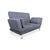 Black Two-Seater Sofa from Brühl Moule For Sale - Image 6 of 13
