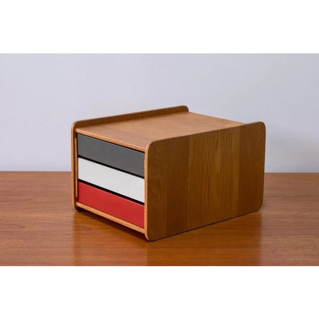 Desk organizer model A4/3 from the Öresund series designed by Børge Mogensen. Produced in Sweden by Karl Andersson & Söner...