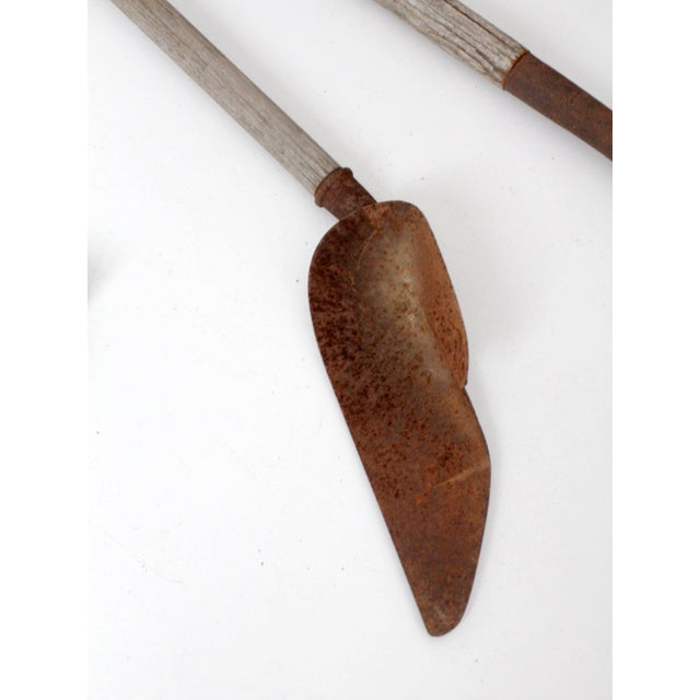 Antique Primitive Garden Tool Collection - 7 Piece For Sale - Image 15 of 18
