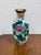 Metal Chinese Enamel Cloisonné Vase With Flowers For Sale - Image 7 of 12