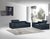 Metal Casa Milano Soho Black 2-Piece Leather Match Living Room Set For Sale - Image 7 of 7