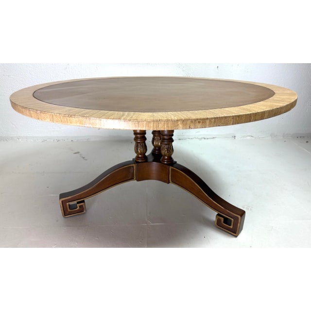 Hollywood Regency Late 20th Century Elegant Side Table/Coffee Table After Maitland Smith For Sale - Image 3 of 11