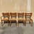 Brown Vintage Heywood Wakefield MCM Dog Bone Maple Dining Room Chairs - Set of 4 For Sale - Image 8 of 10
