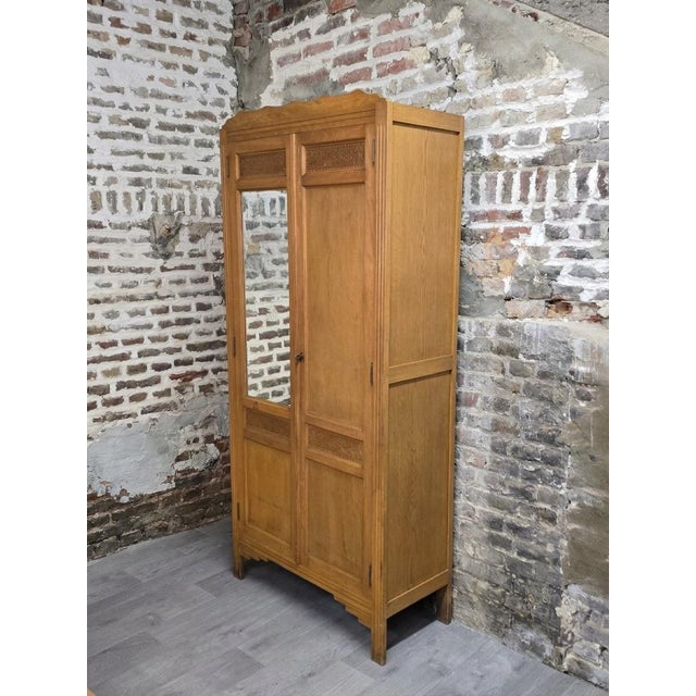 Art Deco Wardrobe, 1920s For Sale - Image 14 of 15