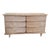1960s White Wash Six Drawer Dresser For Sale
