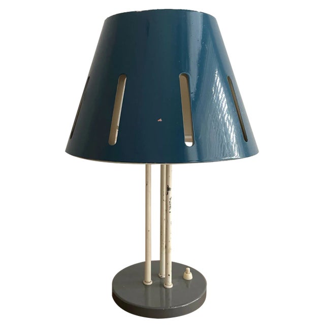Vintage Dutch Table Lamp by H. Busquet for Hala Zeist, 1950s For Sale