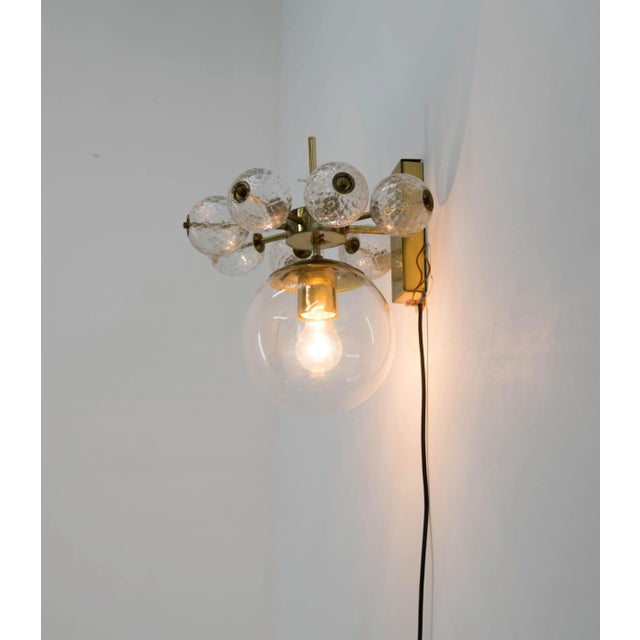 1980s Wall Light attributed to Jaroslav Bejvl for Kamenicky Senov, 1980s For Sale - Image 5 of 8