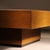 Brutalist Oak & Etched Metal Coffee Table by Heinz Lilienthal, Germany, 1970s For Sale - Image 3 of 17