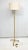 French Vintage Gilt Wrought Iron Floor Lamp