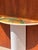 Wood A Postmodern Matching Console Vanity And Mirror, Circa 1980 For Sale - Image 7 of 12