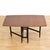 1960s Mid Century Ebonized Drop Leaf Dining Table For Sale - Image 10 of 12