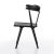 Four Hands Ripley Dining Chair, Black Oak For Sale - Image 9 of 13