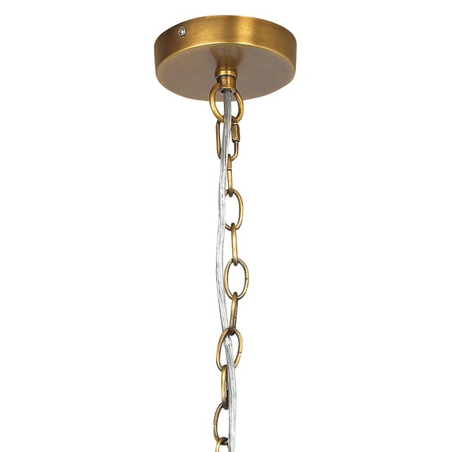 2020s Jamie Young Willow Seagrass Chandelier For Sale - Image 5 of 8