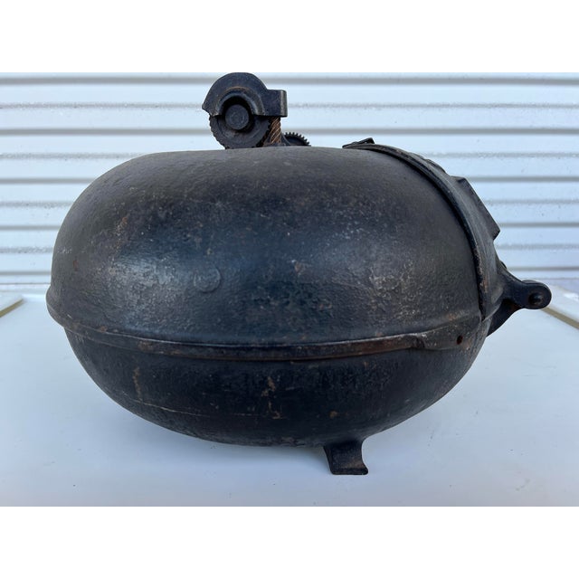 Wood Early 20th Century Industrial Cast Iron Dairy Farm Milk Tester - Sculptural Artifact For Sale - Image 7 of 12