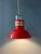 Space Age Red Bucket Pendant Lamp from Ateljé Lyktan For Sale - Image 4 of 11
