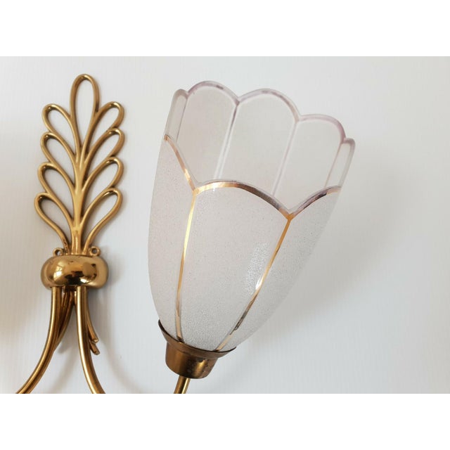 Very good overall condition. Height 32 cm. Length 42 cm. Depth 16 cm. Working. Beautiful wall light. Up to 250V (Europe/UK...