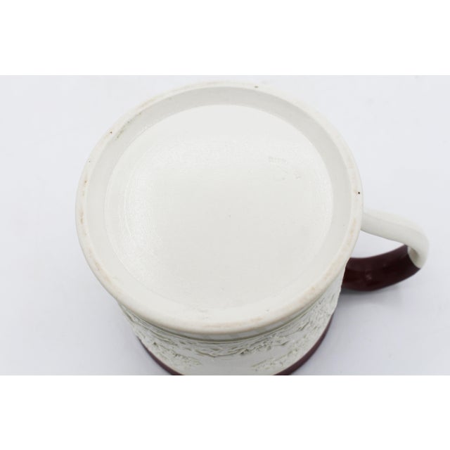 Circa 1805-1810 English Davenport Hunt Motif Stoneware Mug For Sale In Raleigh - Image 6 of 7