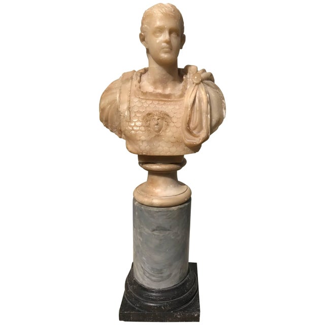 Stone Bust of Caesar For Sale - Image 7 of 7