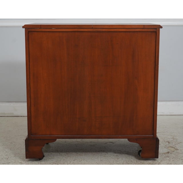 Henkel Harris Cherry Flip Top Bar Cabinet For Sale - Image 16 of 18