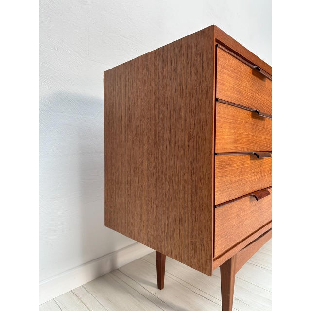 Mid-Century Modern Large Mid-Century Minimalistic Teak Sideboard, 1960s For Sale - Image 3 of 16