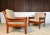 Wood Set of Danish Teak and Wool Easy Chairs from Dyrlund, 1960s For Sale - Image 7 of 18