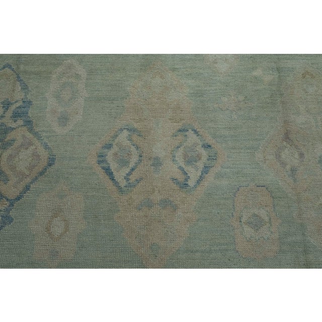 Early 21st Century Oushak Rug 9'6" x 12'4" #17847 For Sale - Image 5 of 8